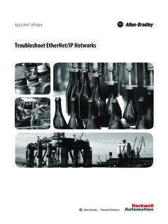Troubleshoot EtherNet/IP Networks - Rockwell …