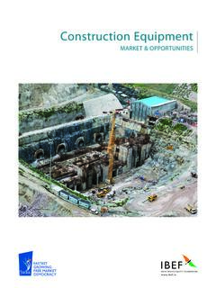 Construction Equipment - IBEF