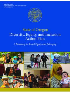 State of Oregon Diversity, Equity, and Inclusion Action Plan