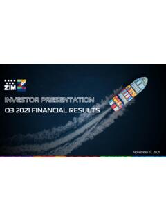 Q3 2021 FINANCIAL RESULTS