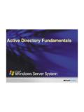 Active Directory Fundamentals - aaneotech.com