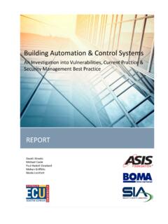 Building Automation &amp; Control Systems