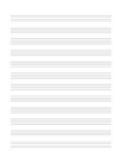 Blank Sheet Music - musictheory.net