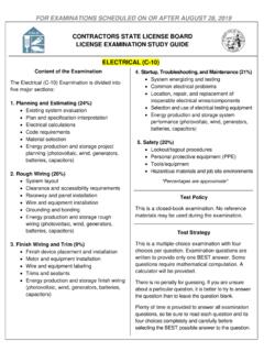 C-10 Electrical Study Guide - California Contractors State ...