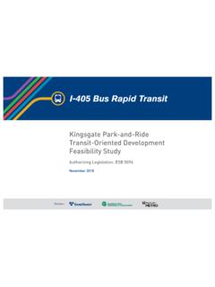 Kingsgate Park-and-Ride Transit Oriented Development ...