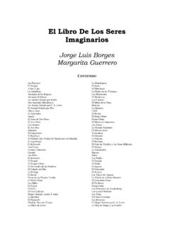 Libro De Los Seres Imaginarios - Rafael Land&#237;var University