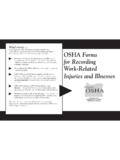 for Recording Work-Related Injuries and Illnesses - Oregon