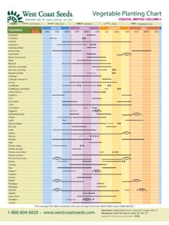 Vegetable Planting Chart