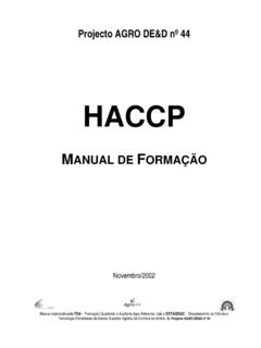 HACCP - Escola Superior Agr&#225;ria de Coimbra