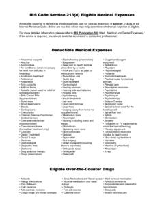 213 d Eligible Medical Expenses - Atlas.md EMR