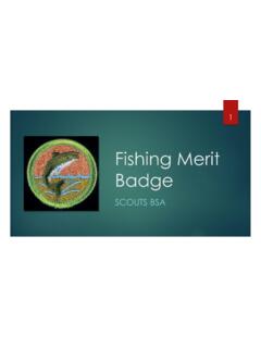 Fishing Merit Badge Online - Boy Scouts of America