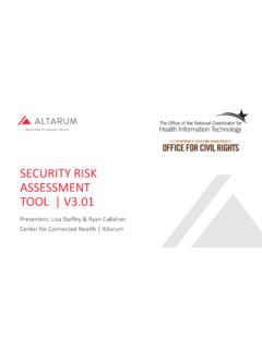 SECURITY RISK ASSESSMENT TOOL | V3 - NIST