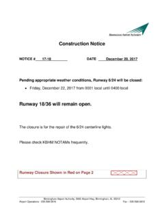Construction Notice