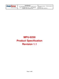 MPU-9250 Product Specification Revision 1 - …