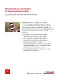 Pharmaceutical Serialization: An Implementation Guide