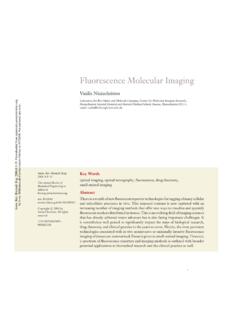 FLUORESCENCE MOLECULAR IMAGING - UC