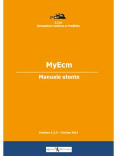 myECM - Agenas