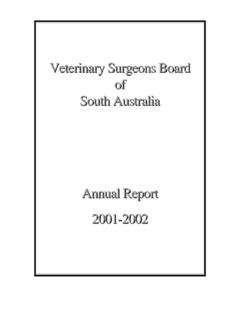 Veterinary Surgeons Board of South Australia