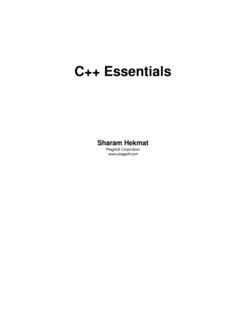 C++ Essentials - PragSoft
