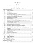Table of Contents Title 46 PROFESSIONAL AND ... - …