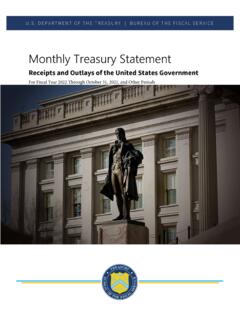 Monthly Treasury Statement