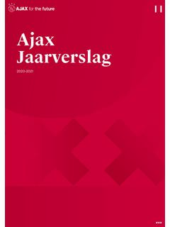 Ajax jaarverslag 2020-2021