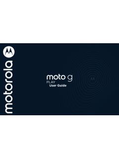 moto g play User Guide - Consumer Cellular