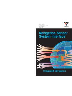 System InterfaceNavigation Sensor