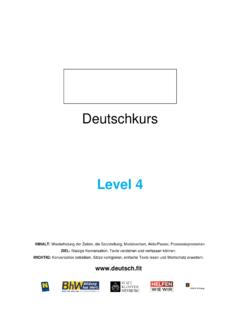 Level 4 - deutsch.fit