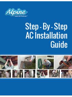Step - By - Step AC Installation Guide - Alpine Home Air