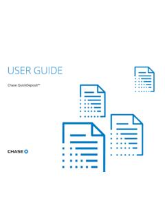 User Guide - Chase QuickDeposit℠