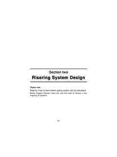 Section two Risering System Design - Sorelmetal