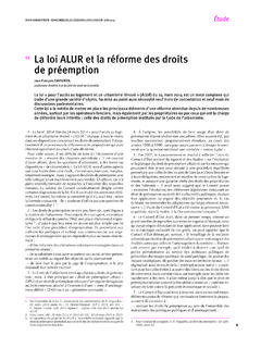 rda1406 Etude loi ALUR - web.lexisnexis.fr