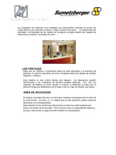 SISTEMA NEUMATICO DE ENV&#205;O - aramed.com.mx