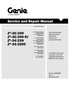 Service and Repair Manual