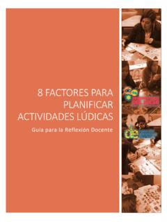 8 FACTORES PARA PLANIFICAR ACTIVIDADES L&#218;DICAS