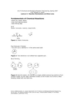 Fundamentals of Chemical Reactions - MIT …