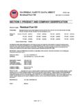 MATERIAL SAFETY DATA SHEET MSDS: 940 Residual Fuel Oil ...