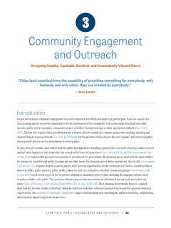 Community Engagement and Outreach - California