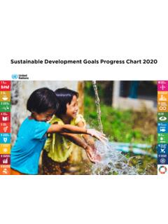 Sustainable Development Goals Progress Chart 2020