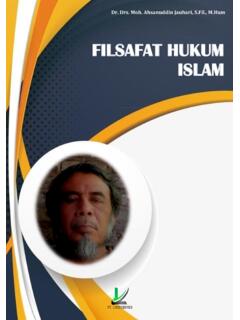 FILSAFAT HUKUM ISLAM - UIN SGD