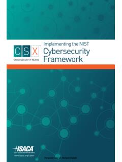 Implementing the NIST Cybersecurity Framework