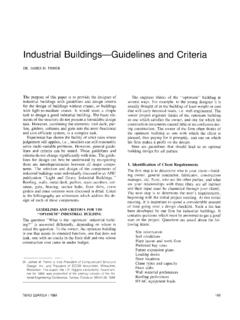 Industrial Buildings-Guidelines and Criteria - AISC