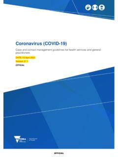 Coronavirus (COVID-19) - dhhs.vic.gov.au