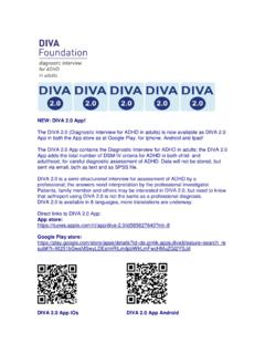 Flyer DIVA 2 0 App English - attentiondeficit-info.com