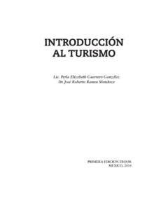 INTRODUCCI&#211;N AL TURISMO - Grupo Editorial Patria