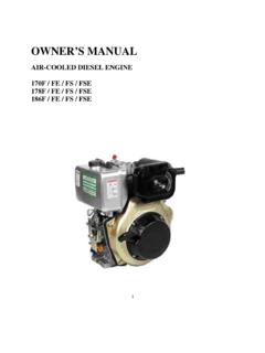 OWNER’S MANUAL - dieselgeneratorsonline.net