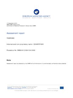 Assessment report - European Medicines Agency