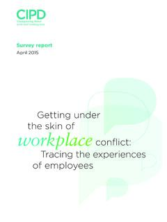 Getting Under Skin Workplace Conflict