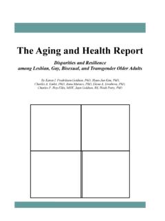 The Aging and Health Report - Aging with Pride